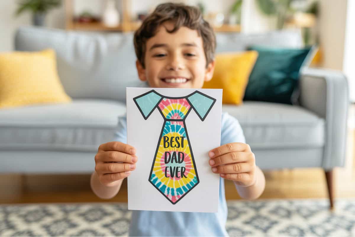 23 Delightful Father’s Day Crafts for Kids to Make