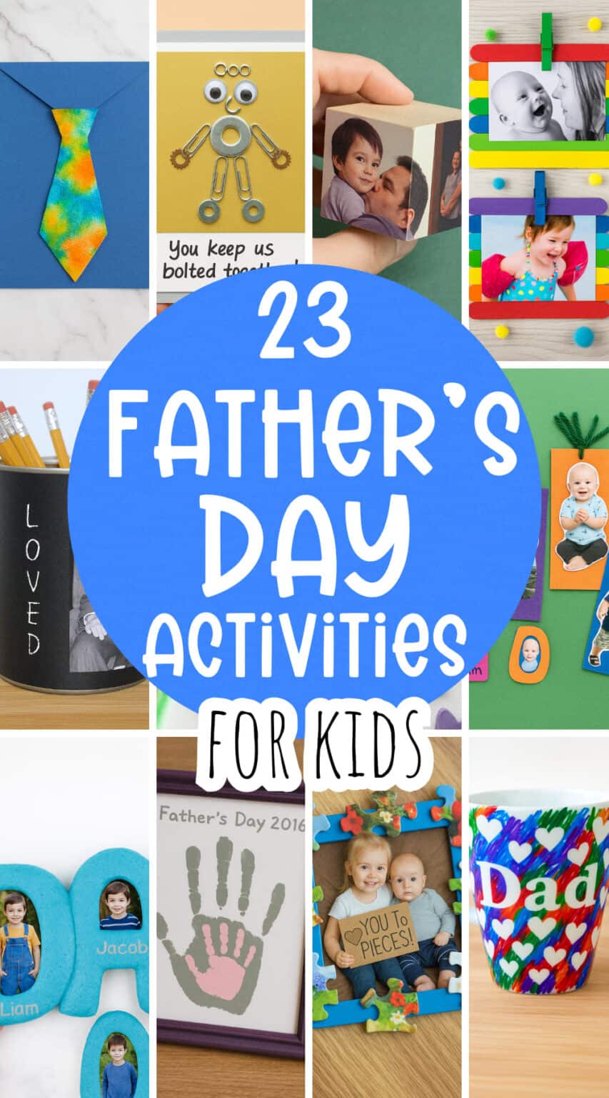 23 Delightful Father's Day Crafts for Kids to Make